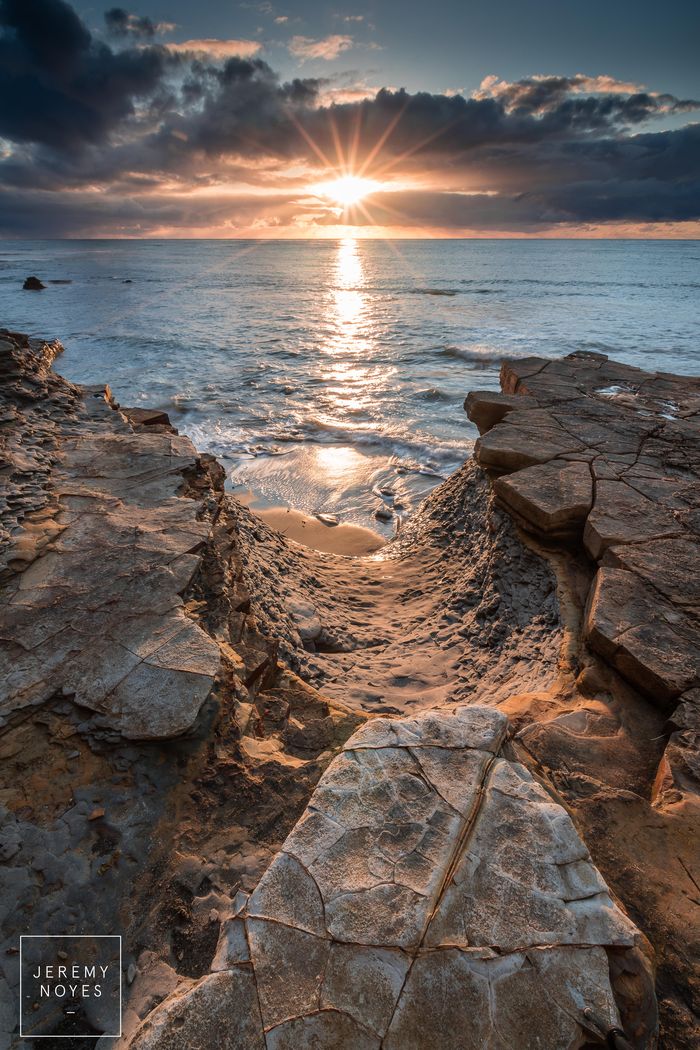 "Eye in the Sky" Sunset Cliffs a few years back.